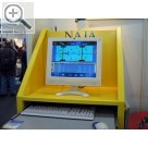 IHM Internationale Handwerksmesse 2005. Mit dem Vermessungssystem NAJA von CELETTE knnen smtliche Punkte an der Karosserie vermessen und dokumentiert werden.  