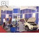 61. Internationalen Automobil-Ausstellung IAA Frankfurt 2005 TECHMESS zeigte auf der IAA 2005 seine breite Palette an Diagnosetechnik sowie das neue Achsmessgert der AchsTronic Baureihe.  