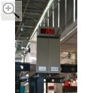 I.H.M. Internationale Handwerksmesse München Die ldatenerfassung kann auch mit einer LED Fernanzeige ausgestattet werden.  