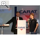 CARAT-Leistungsmesse 2007 Thomas Vollmar, Geschftsfhrer der CARAT, anllich der Pressekonferenz zur 10. CARAT Leistungsmesse in Kassel.  