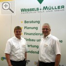 NordAuto 2007 Nachfolger von Wilhelm Kortlke bei Wessels + Mller ist Christian Hndel (li.), hier mit Kollege Werner Brggemann.  