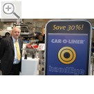 Automechanika 2010 Setzen auch auf mobile Endgeräte - Frank Kirmis präsentierte Car-O-Liner  Vermessungssoftware handEye für das iPhone. Die Marktreife wird voraussichtlich im 1. Quartal 2011 erreicht sein.  