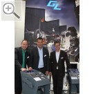 Automechanika 2010 Die beiden Brüder Holger und Thomas Henzler (li. & re.) und Dirk Stier (mi.) haben die GL Werkstatt-Technik in den letzten Jahren stark "verjüngt" und für ein innovatives Produktprogramm gesorgt.  