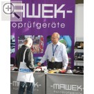 Impressionen von der CARAT Leistungsmesse 2011 Nikolas Margowski, Geschäftsführer MAWEK Autoprüfgeräte.  