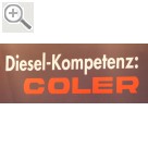 COLERtechnika 2011 Diesel-Kompetenz - Die COLERtechnika wurde für die Besucher in gut erkennbare Wissensbereiche gegliedert.  