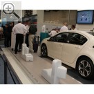 Automechanika 2012 Auf der Automechanika 2012 präsentierte BEISSBARTH ein neues Fahrwerkvermessungssystem für die Schnellprüfung der Achsgeometrie während der Fahrzeugannahme.  