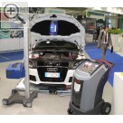 autopromotec 2013 Bologna Fahrzeugdiagnose mit Servicegeräten von OTC und ROBINAR.  