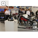 autopromotec 2013 Bologna OTC Genisys Diagnosesystem für den Motorradservice.  