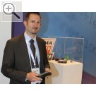 autopromotec 2013 Bologna Jan Wilke Project Manager TPMS bei REMA TIP TOP.  