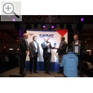 CARAT Leistungsmesse 2013 Auf der CARAT Leistungsmesse 2013 - der erste Platz des CARAT Marketingpreis 2013 ging an ZF Services.  
