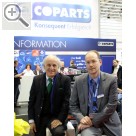 COPARTS Profi Service Tage 2013. COPARTS Profi Service Tage 2013 - Ronald Stahn (li.) und Thomas Ramdohr, haben wieder einen großartige Veranstaltung auf die Füße gestellt.  