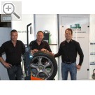 TROST Schau 2014 GL GmbH auf der TROST Schau 2014 - Dirk Stier, Thomas Henzler und Patrick Raab (v.l.n.r.) GL GmbH 