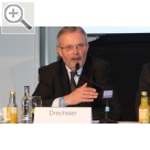 REIFEN Essen 2014 Hans-Jürgen Drechsler Geschäftsführer des BRV e.V.  in der Pressekonferenz zur REIFEN 2014 in Essen.  