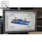 Automechanika Frankfurt 2014 Der MAHA Fahrprüfstand MFP 3000 - Anzeige am Bildschirm oder am Tablet. Maha 