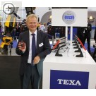 Automechanika Frankfurt 2014 Werner Arpogaus mit dem AXONE S TPS. Texa 