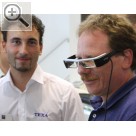 Automechanika Frankfurt 2014 Neu auf der Automechanika 2014 - die TEXA Brille bringt Informationen zur Reparatur und Instandsetzung vor Augen, die Hände können weiter schrauben. Texa 