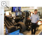 autopromotec 2015 NEU bei Snap-on Equipment auf der Autopromotec 2015 - geodyna optima 9000p Wuchtmaschine mit Rad- und Reifendiagnose. Hofmann Reifentechnik - Wuchtmaschinen