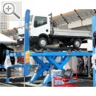 autopromotec 2015 HPA auf der Autopromotec 2015 - Hebetechnik für Transporter und Leicht-LKW. HPA 