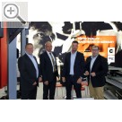 autopromotec 2015 Team CONSUL & ZIPPO Lifts auf Autopromotec 2015 - Volker Stuhlmann, Frank von der Crone und Salvatore Gurrieri (v.l.n.r.).  