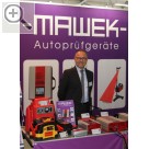 Wessels+Müller Werkstattmesse 2015 FMO Nikolas Margowski und MAWEK Autoprüfgeräte auf der Wessels+Müller Werkstattmesse 2015.  