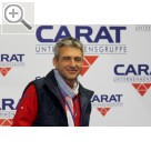 CARAT Leistungsmesse 2015 Thomas Wolpert, CARAT, Leiter Marketing Services konnte sich über das Messewochenende 2015 sehr freuen. MEN@WORK 