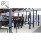 Automechanika Frankfurt 2018 Alle Zweisäulenbühnen können mit den neuen Tragarmen nachgerüstet werden. Nußbaum 