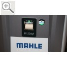Automechanika Frankfurt 2018 Das MAHLE Klimaservicegerät ArcticPRO ACX 480 kann mit Streifendrucker ausgestattet sein.  