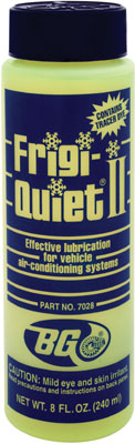Frigi Quiet Kompressorenöl mit UV-Lecksuchmittel für Klimaanlagen.