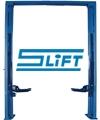 SLIFT Elektrohydraulische 2 Säulen-Hebebühnen mit 4.0 t Traglast.