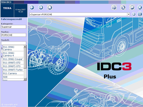 TEXA führt PKW-Diagnosesoftware „Supercar“ ein